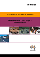Cover of Ball Penetration Test Stage 2: Field Validation