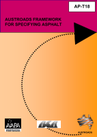 Cover of Austroads Framework for Specifying Asphalt