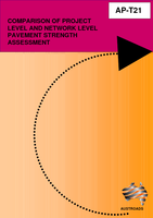 Cover of Comparison of Project Level and Network Level Pavement Strength Assessment