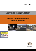 Cover of Improved Design of Foamed Bituminous Stabilised Pavements