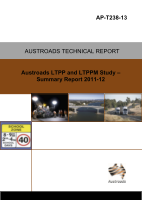 Cover of Austroads LTPP and LTPPM Study: Summary Report 2011-12