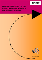 Cover of Progress Report on the 2002/03 National Asphalt Mix Design Program