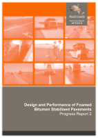 Cover of Design and Performance of Foamed Bitumen Stabilised Pavements: Progress Report 2
