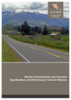 Cover of Review of Australasian and Overseas Specifications and Performance Tests for Bitumen