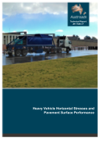 Cover of Heavy Vehicle Horizontal Stresses and Pavement Surface Performance
