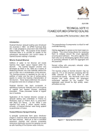Cover of Foamed Bitumen Sprayed Sealing