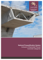 Cover of National Prequalification System: Inclusion of Specialist Precast Concrete Categories