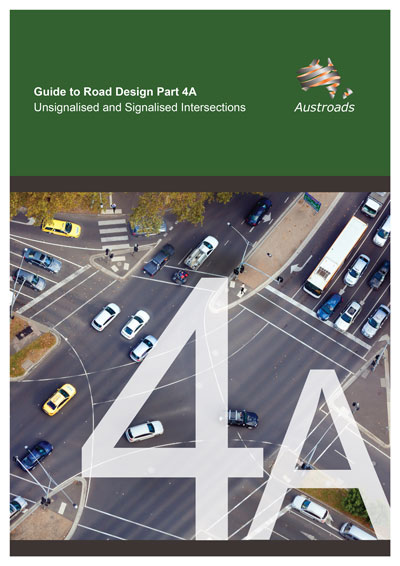 Cover of Guide to Road Design Part 4A: Unsignalised and Signalised Intersections