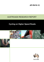 Cover of Cycling on Higher Speed Roads