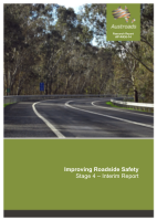 Cover of Improving Roadside Safety: Stage 4: Interim Report