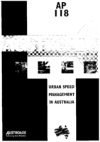 Cover of Urban Speed Management in Australia