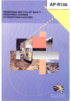Cover of Pedestrian and Cyclist Safety: Pedestrian Crashes at Pedestrian Facilities