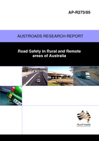 Cover of Road Safety in Rural and Remotes areas of Australia