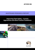 Cover of Improving Fleet Safety: Current Approaches and Best Practice Guidelines