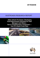 Cover of Safer Vehicle Purchases: Developing Cost-Effectiveness Estimates for Fleet Managers and Others Part D: Supplementary Component: Use of In-Depth Crash Data