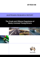 Cover of The Crash and Offence of Newly Licensed Young Drivers