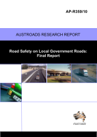 Cover of Road Safety on Local Government Roads: Final Report