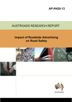 Cover of Impact of Roadside Advertising on Road Safety