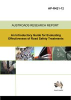 Cover of An Introductory Guide for Evaluating Effectiveness of Road Safety Treatments