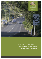 Cover of Model National Guidelines for Setting Speed Limits at High-risk Locations