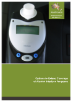 Cover of Options to Extend Coverage of Alcohol Interlock Programs