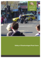 Cover of Safety of Disadvantaged Road Users
