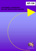Cover of Accessible Transport on Low Traffic Bus Routes