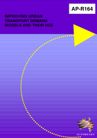 Cover of Improving Urban Transport Demand Models and their use