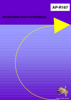 Cover of Increasing Bus Patronage