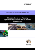 Cover of Microsimulation as a Planning, Operations and Training Aid for Incident Management