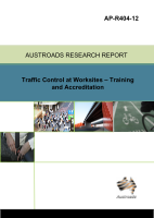Cover of Traffic Control at Worksites - Training and Accreditation