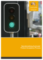 Cover of Operationalising Austroads' Product Acceptance Process