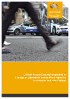 Cover of Current Practice and Developments in Concept of Operations across Road Agencies in Australia and New Zealand
